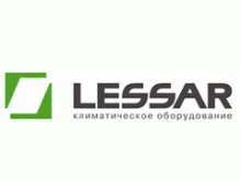 Логотип Lessar - стильный и современный графический элемент, представляющий бренд, специализирующийся на производстве климатической техники, символизирующий высокое качество, надежность и инновационные технологии в области кондиционирования воздуха.